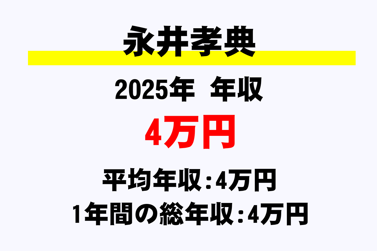 永井孝典騎手の年収